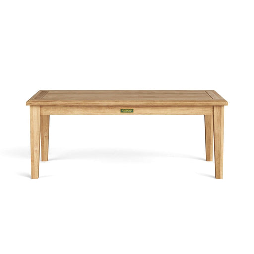 Modern Teak Coffee Table (47" Long Rectangle) - Brianna - Teak HQ™
