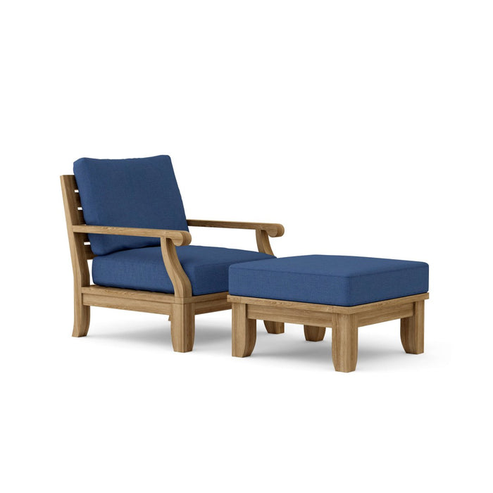 Modern Teak Garden Furniture - Riviera 2 - Piece Set - Teak HQ™
