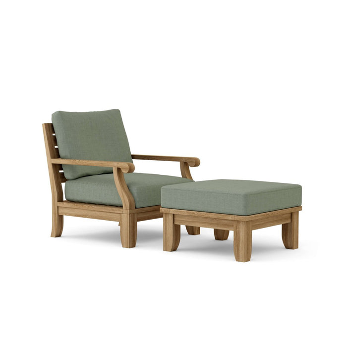 Modern Teak Garden Furniture - Riviera 2 - Piece Set - Teak HQ™