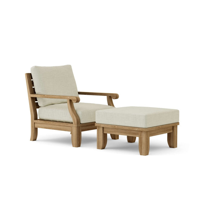 Modern Teak Garden Furniture - Riviera 2 - Piece Set - Teak HQ™