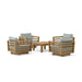 Modern Teak Outdoor Furniture - Cordoba 5 - Piece Set - Teak HQ™