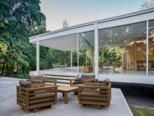 Modern Teak Outdoor Furniture - Cordoba 5 - Piece Set - Teak HQ™