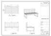 Modern Teak Outdoor Sectional - Arena (Straight) - Teak HQ™
