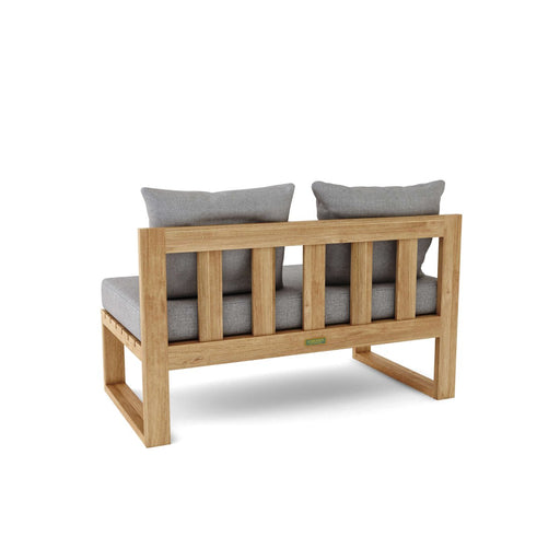 Modern Teak Outdoor Sectional - Arena (Straight) - Teak HQ™