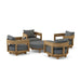 Modern Teak Patio Furniture - Coronado 6 - Piece Set - Teak HQ™