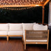 Modern Teak Sectional (Right End Piece) - San Lucas - Teak HQ™