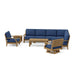 Modular Teak Outdoor Furniture - Riviera 10 - Piece Sectional Set - Teak HQ™