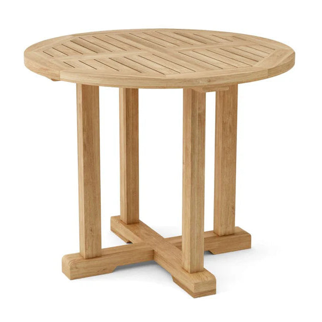 Teak Kitchen Table and Chairs - Montage (Table) & Windham (4 Chairs)