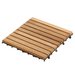 Natural Teak Interlocking Tiles (10 Sq Ft) - Deca - Teak HQ™