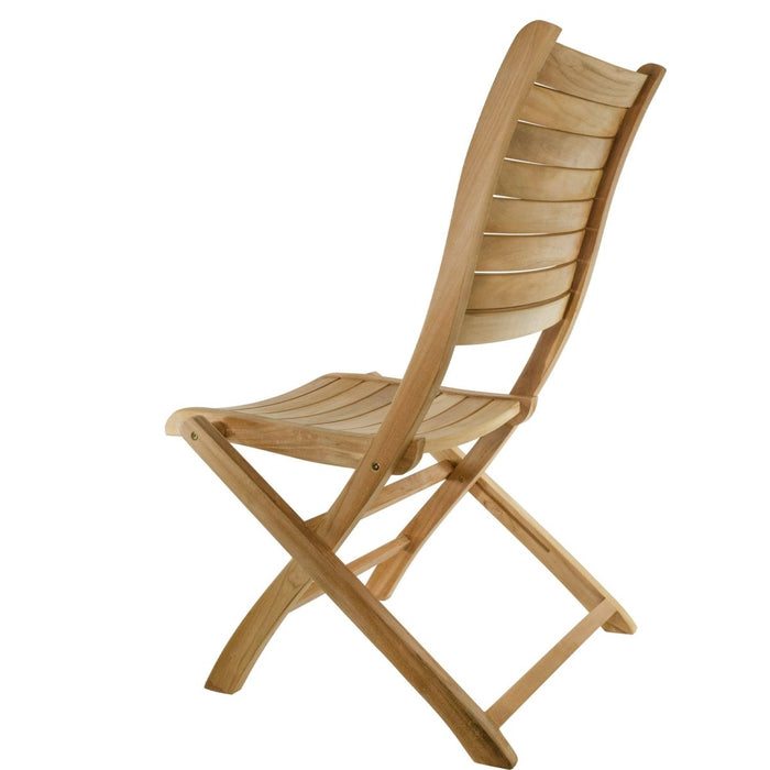 Natural Teak Outdoor Folding Chair - Portico - Teak HQ™