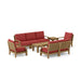 Natural Teak Outdoor Furniture - Riviera 10 - Piece Modular Set - Teak HQ™