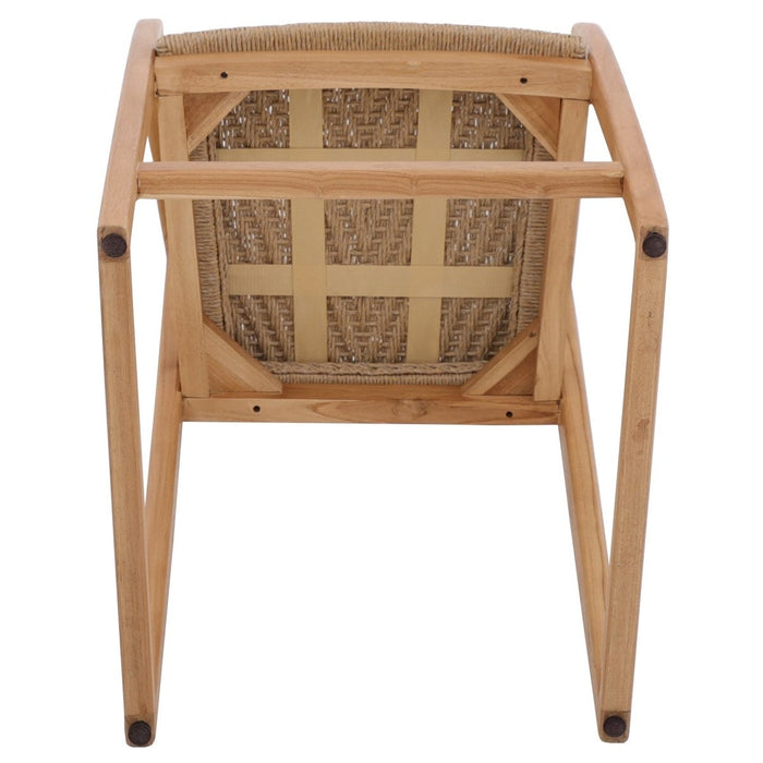 Natural Teak Wood Bar Chair - Solara - Teak HQ™