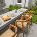 Natural Teak Wood Bar Chair - Solara - Teak HQ™