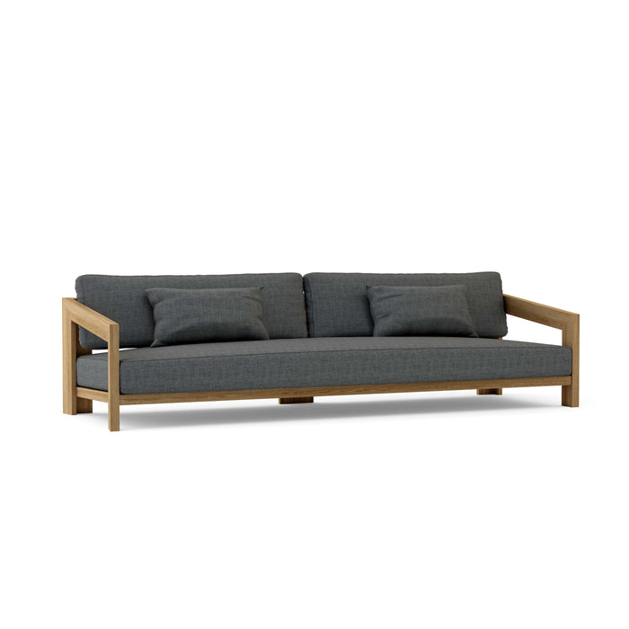 Teak Wood Outdoor Sofa - Smyrna