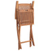 Oiled Teak Folding Arm Chair for Outdoor Patio - Monaco - Teak HQ™