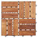 Oiled Teak Interlocking Tiles (10 Sq Ft) - Terracea - Teak HQ™