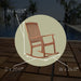 Oiled Teak Rocking Chair for Outdoors - Monaco - Teak HQ™