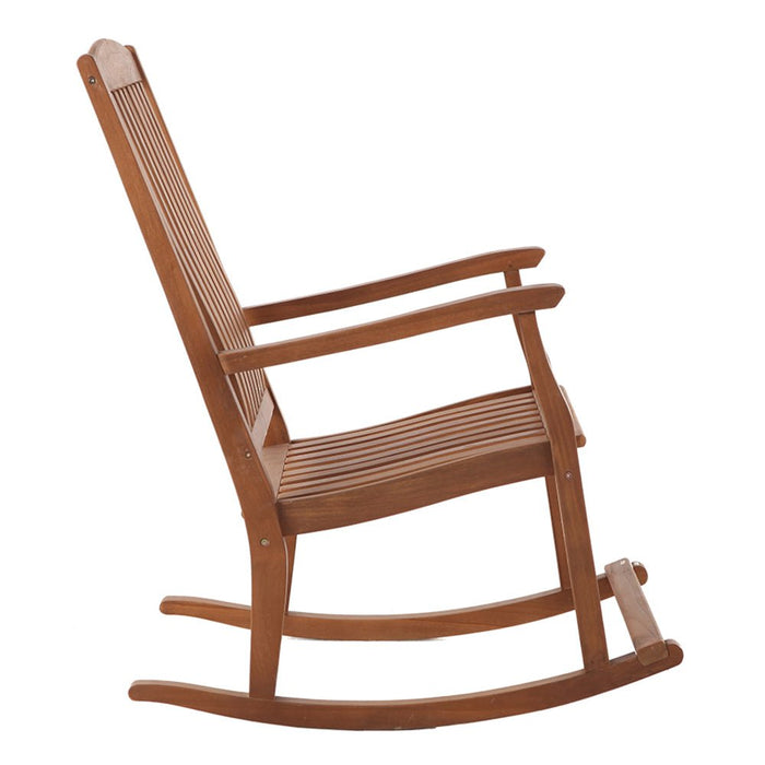 Oiled Teak Rocking Chair for Outdoors - Monaco - Teak HQ™