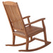 Oiled Teak Rocking Chair for Outdoors - Monaco - Teak HQ™