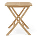 Outdoor Folding Teak Table (24" Square) - Windsor - Teak HQ™