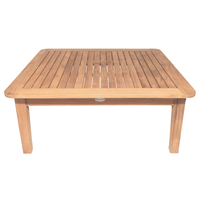 Outdoor Furniture Teak Table (42" Square) - Miami