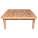 Outdoor Furniture Teak Table (42" Square) - Miami - Teak HQ™