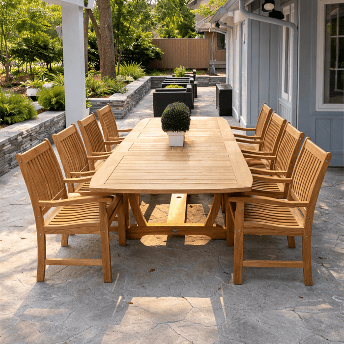 Outdoor Teak Armchair - Compass - Teak HQ™