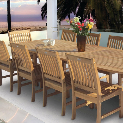 Outdoor Teak Armchair - Compass - Teak HQ™