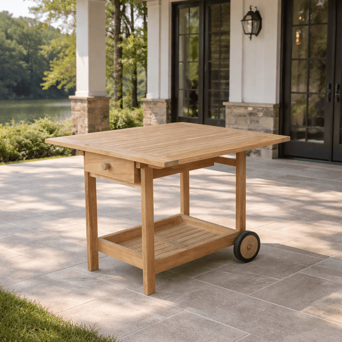 Outdoor Teak Cart - Danica - Teak HQ™
