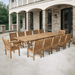 Outdoor Teak Dining Set for 12 - Valencia (Table) & Sahara (Chairs) - Teak HQ™