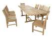 Outdoor Teak Dining Set for 8 - Bahama (Table) & Sahara (Chairs) - Teak HQ™