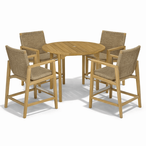 Outdoor Teak Dining Table and Chairs - Admiral - Teak HQ™