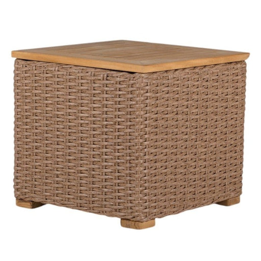 Outdoor Teak End Table (Square) - Boca - Teak HQ™