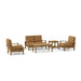 Outdoor Teak Furniture Set - Brianna 5 - Piece Set - Teak HQ™