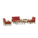 Outdoor Teak Furniture Set - Brianna 5 - Piece Set - Teak HQ™