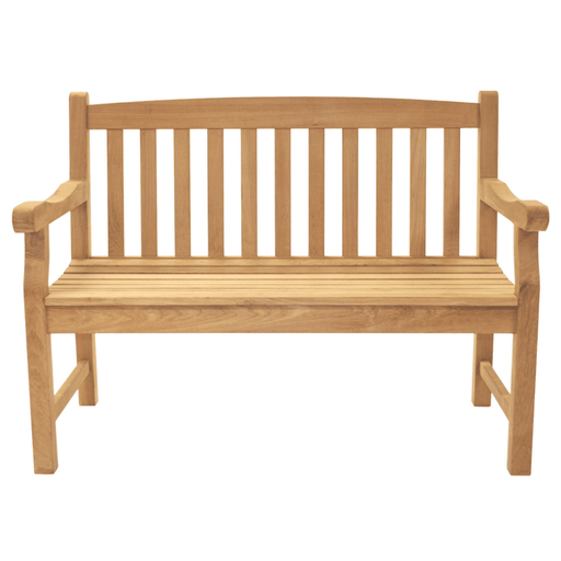 Outdoor Teak Garden Bench (2 - Seater) - Classic - Teak HQ™