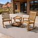 Outdoor Teak Rockers and Cart - Comfort - Teak HQ™
