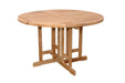 Outdoor Teak Round Dining Table (47" Diameter) - Bahama - Teak HQ™