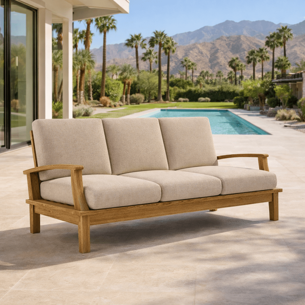 Outdoor Teak Sofa - Brianna - Teak HQ™