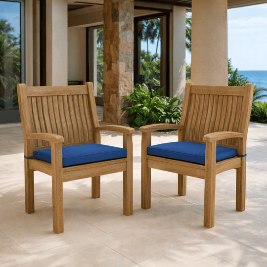Outdoor Teak Wood Chair - Sahara - Teak HQ™