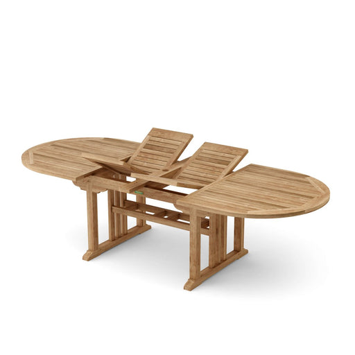 Oval Teak Table (106" Long) - Sahara - Teak HQ™