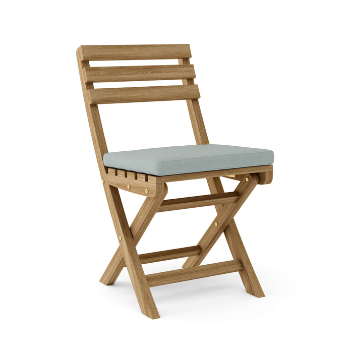 Teak Folding Patio Chairs (Set of 2) - Alabama