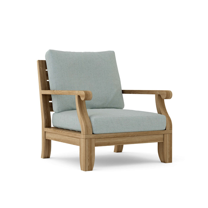 Teak Deep Seating Chair - Riviera