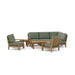 Quality Outdoor Teak Furniture - Riviera 7 - Piece Modular Set - Teak HQ™