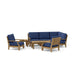 Quality Outdoor Teak Furniture - Riviera 7 - Piece Modular Set - Teak HQ™