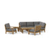 Quality Outdoor Teak Furniture - Riviera 7 - Piece Modular Set - Teak HQ™