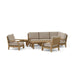Quality Outdoor Teak Furniture - Riviera 7 - Piece Modular Set - Teak HQ™