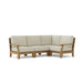 Quality Teak Outdoor Furniture - Riviera 4 - Piece Sectional Set - Teak HQ™