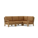 Quality Teak Outdoor Furniture - Riviera 4 - Piece Sectional Set - Teak HQ™