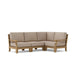 Quality Teak Outdoor Furniture - Riviera 4 - Piece Sectional Set - Teak HQ™